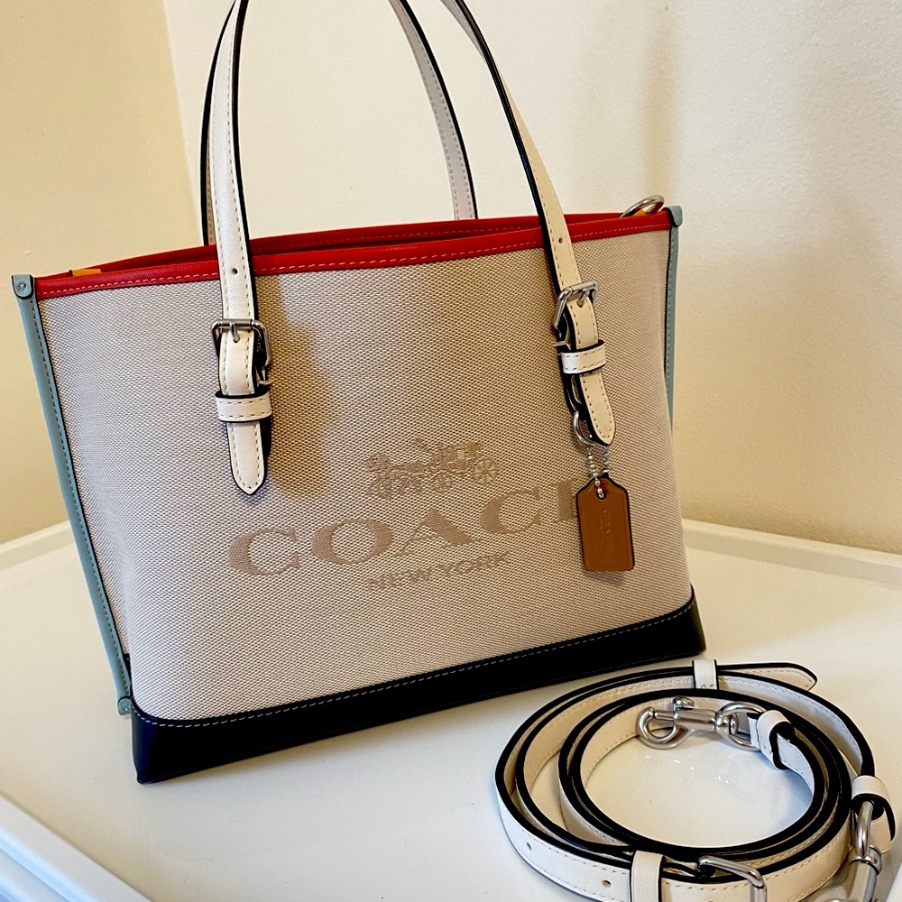Coach Mollie Tote 25 in Colorblock